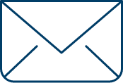 blue email icon blue email icon