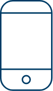 blue phone icon blue phone icon