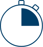 blue clock icon blue clock icon