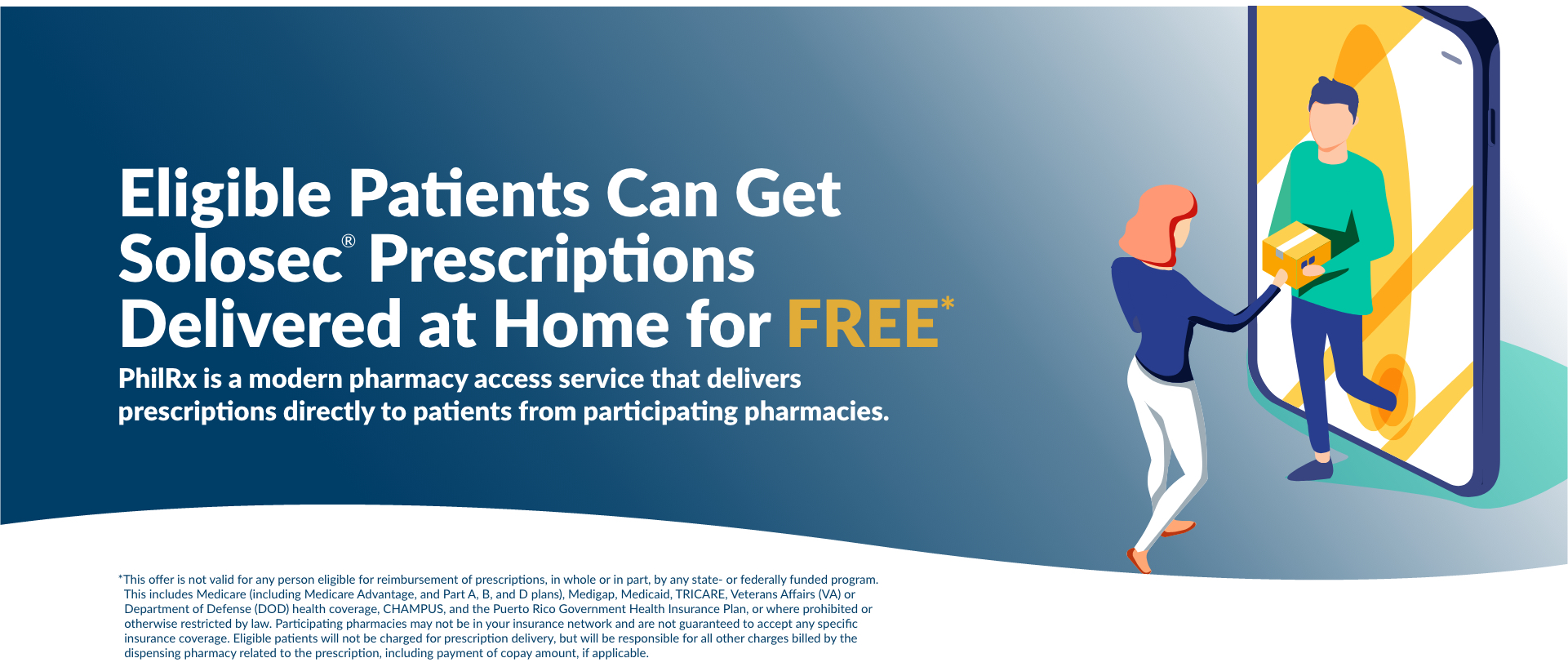 Get Your Solosec Prescription Delivered to your home for FREE Get Your Solosec Prescription Delivered to your home for FREE